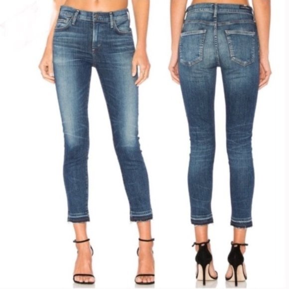 Citizens Of Humanity Denim - Citizens Rocket Crop High Rise Skinny in Weekender